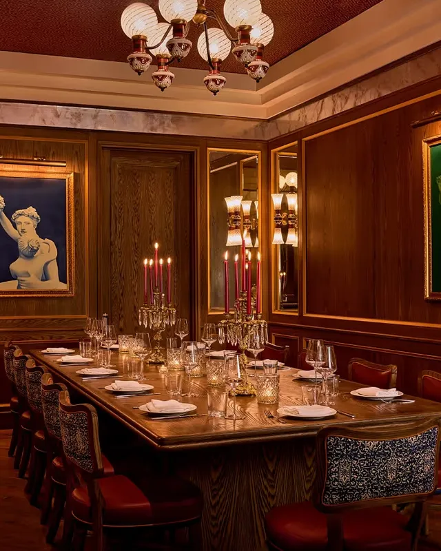 Interior del restaurante
